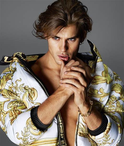 plus size versace model|versace model male.